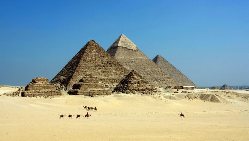 giza pyramids